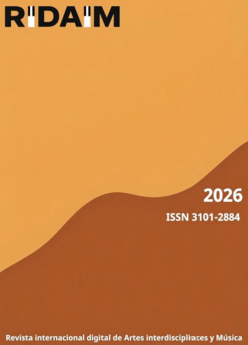 					Ver Vol. 2 Núm. 2 (2026): Revista internacional digital de Artes interdisciplinares y Música (RIDAIM)
				